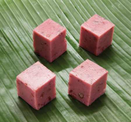 Hoon Kueh Red Bean / Red Bean Custard